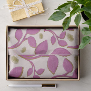 De Seda Padrão Floral Retro Brilhante Sem Costura  Papel d