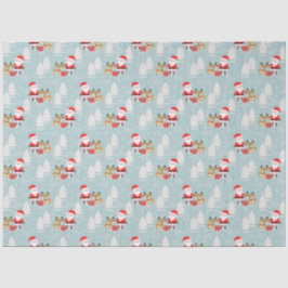 De Seda Papais noeis, Neves, Rudolph e Apresenta Papel Tec