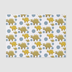 De Seda Papel absorvente Dinossauro