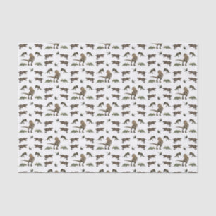 De Seda Papel absorvente Dinossauro