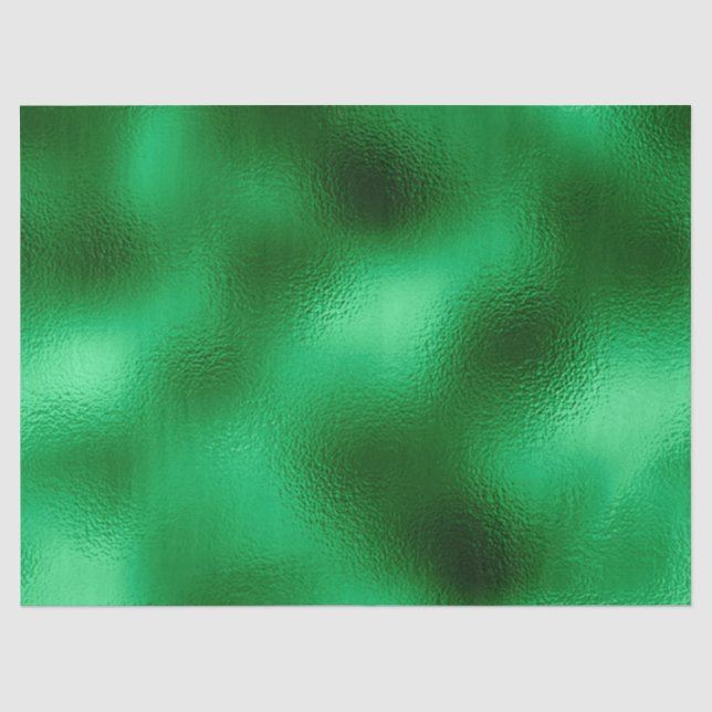 De Seda Papel Alumínio Verde (Frente )