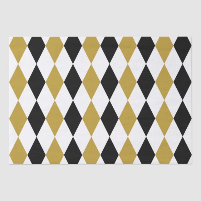 De Seda Papel Argila Preto E Dourado  (Frente )