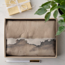 Papel Artesanal Envelhecido Bordas Queimadas