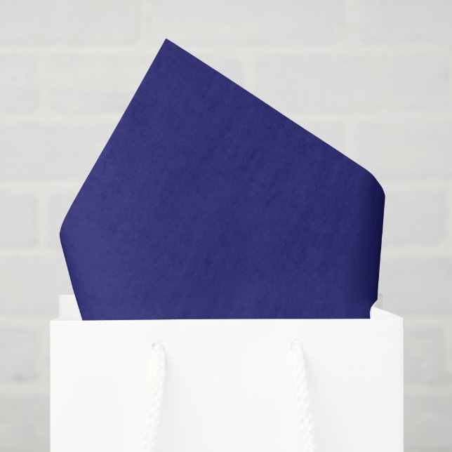 De Seda Papel Azul Tecido da Meia-Noite (Sacola de presentes)