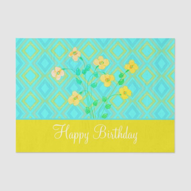 De Seda Papel bonito (Frente )