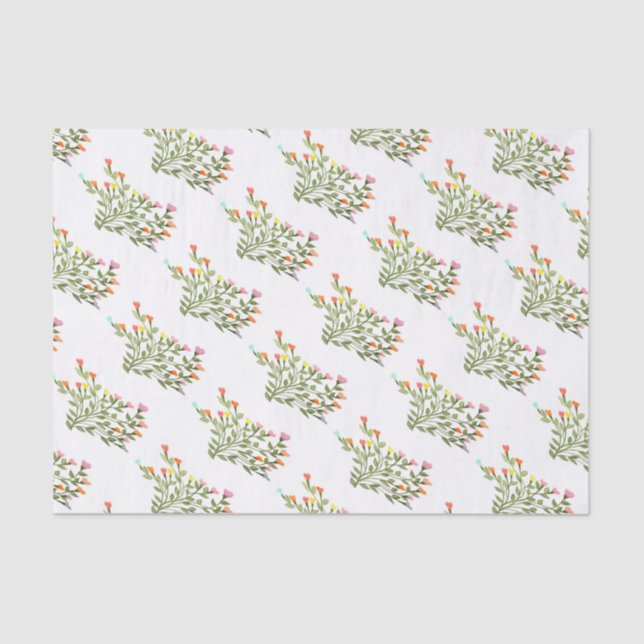 De Seda Papel bonito para tecidos cardíacos (Frente )