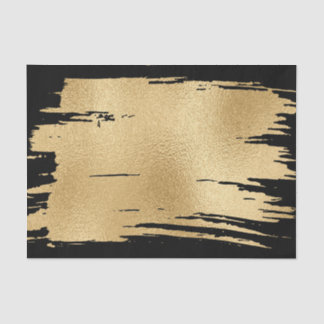 De Seda Papel branco e Dourado elegante
