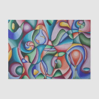 De Seda Papel colorido