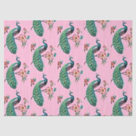 De Seda Papel cor-de-rosa Design da série Peacock 4