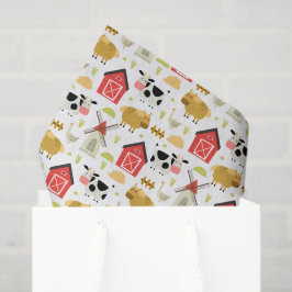 De Seda Papel Decoupage Fazenda, Animais do Quintal da Faz