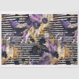 De Seda Papel Decoupage Gótico Shabby Glam J