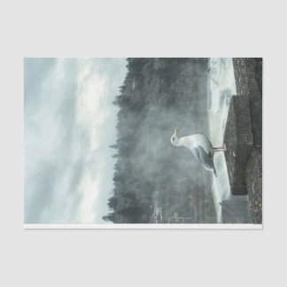 De Seda Papel Decoupage Moody Seagull