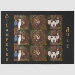 De Seda Papel Decoupage Steampunk