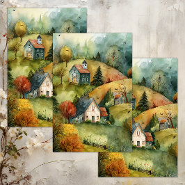 DE SEDA PAPEL DESEDINHA PARA DECOUPAGEM TEMA FAZENDA OUTON