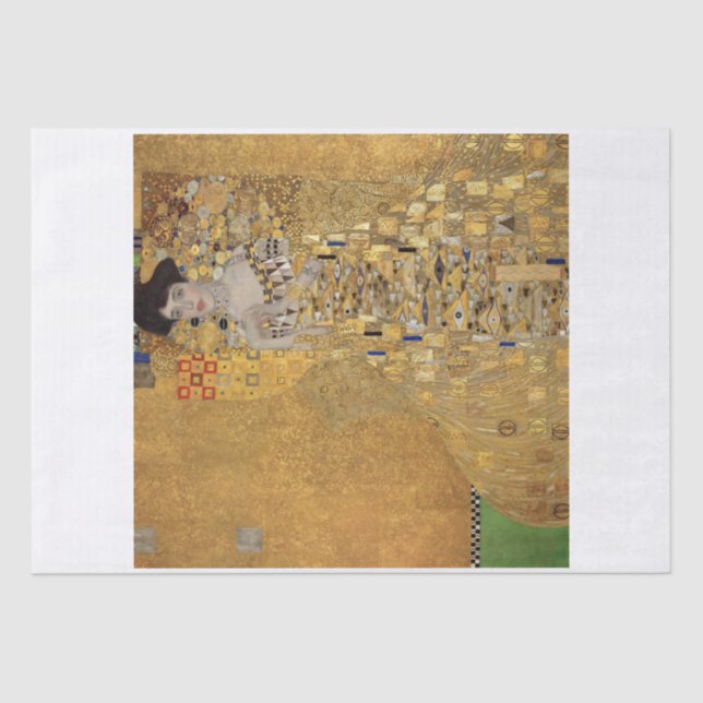 DE SEDA PAPEL DOS TECIDOS: GUSTAV KLIMT : ADELE BLOCH-BAUE (Frente )