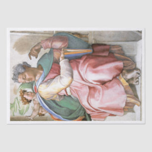 DE SEDA PAPEL DOS TECIDOS: MICHELANGELO : SISTINE CHAPEL