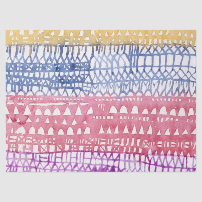 DE SEDA PAPEL DOS TECIDOS: PAUL KLEE (Frente )