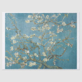 DE SEDA PAPEL DOS TECIDOS: VINCENT VAN GOGH : ALMOND BLOSS