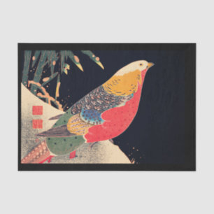 DE SEDA PAPEL DOS TECIDOS: WOODBLOCK JAPONÊS