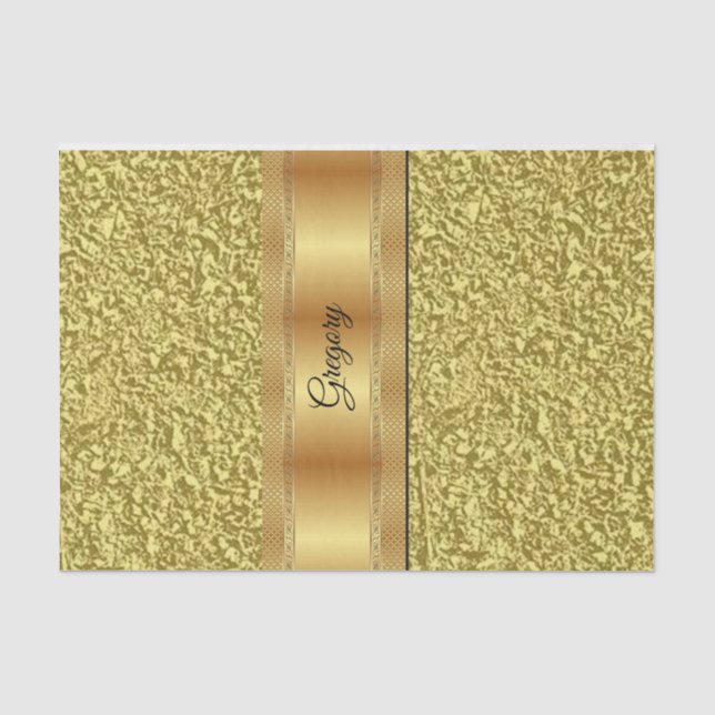 De Seda Papel Dourado (Frente )