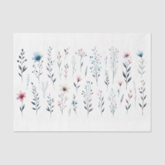 De Seda Papel Floral Tissue