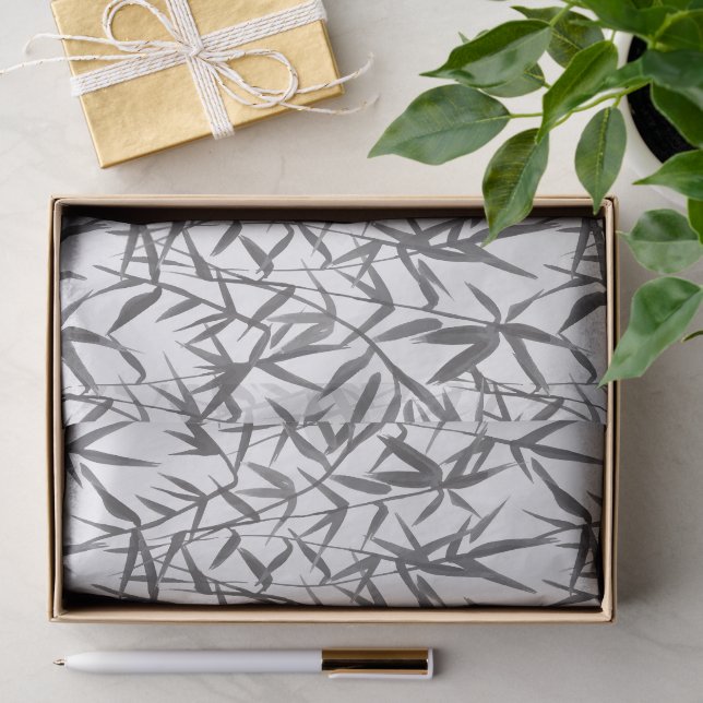 De Seda Papel Hidrocor Bambu Japonês (Presente)