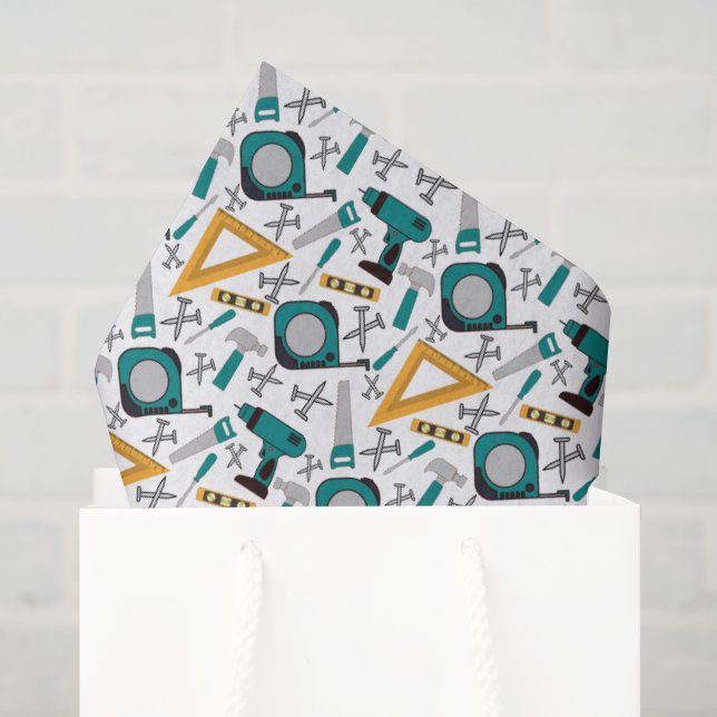 De Seda Papel Higiênico Azul para Faz-tudo (Sacola de presentes)
