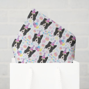 De Seda Papel Higiênico Border Collie