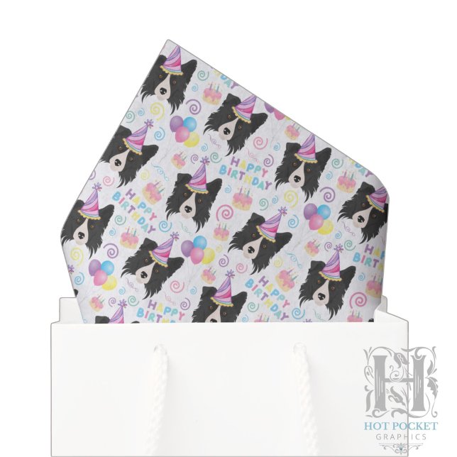 De Seda Papel Higiênico Border Collie (Criador carregado)