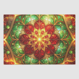 De Seda Papel Higiênico Decorativo Verde Vermelho para Fer
