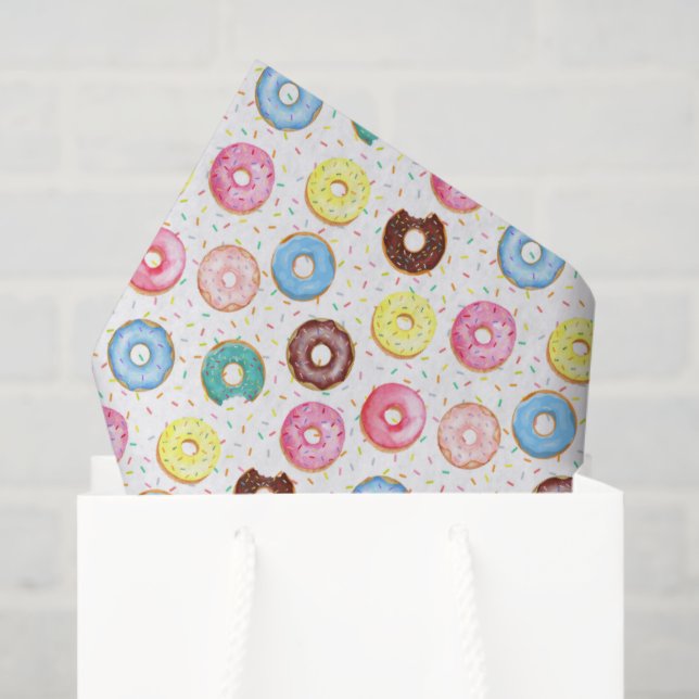 De Seda Papel Higiênico Donuts (Sacola de presentes)