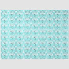 De Seda Papel Higiênico Flowing Beauty Aqua