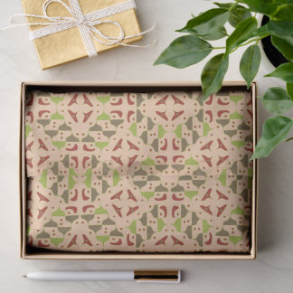 De Seda Papel Higiênico Gráfico Moderno Boho Retro