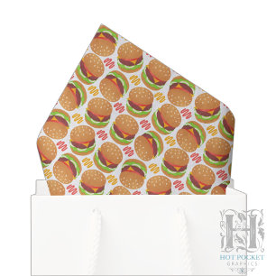 De Seda Papel Higiênico Hambúrgueres