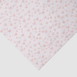 De Seda Papel Higiênico Pastel Hearts