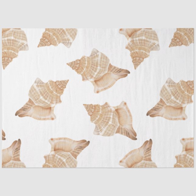 De Seda Papel Higiênico Série Vida Marinha Design 31 (Frente )