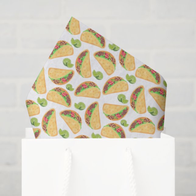 De Seda Papel Higiênico Tacos (Sacola de presentes)