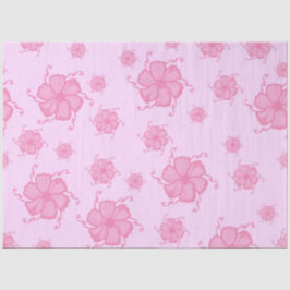 De Seda Papel Monocromático FTF em Rosa