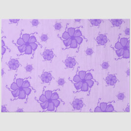 De Seda Papel Monocromático FTF em Roxo