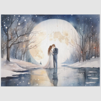 De Seda Papel no casamento no inverno