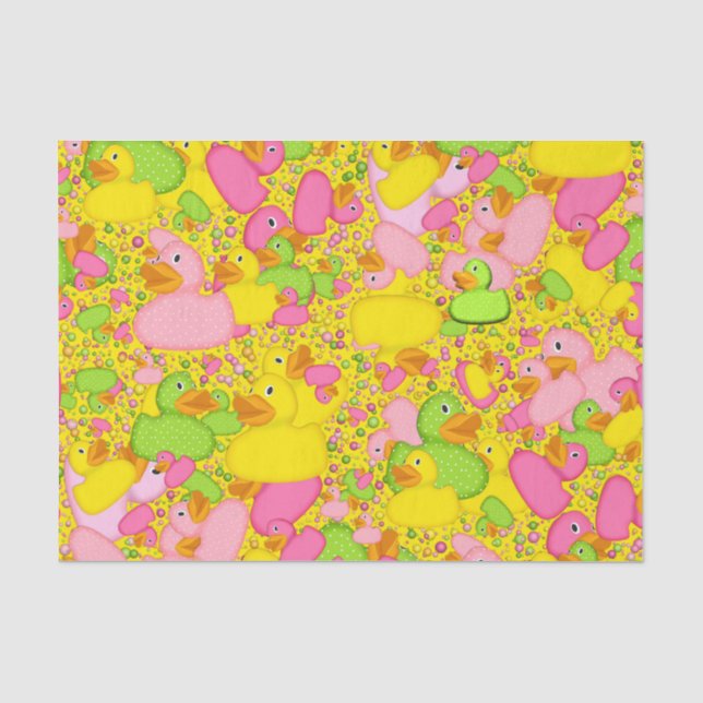 De Seda PAPEL PAPEL PAPEL TISSUE-Estilo-2-Amarelo (Frente )