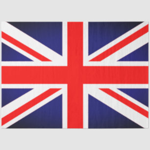 De Seda Papel para tecidos da bandeira britânica