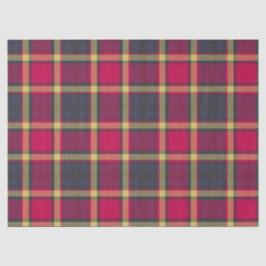 De Seda Papel para Tecidos ou Decoupage - Tartan Escocês