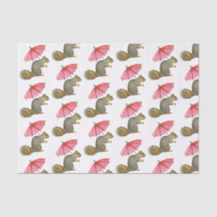 De Seda Papel para Tecidos Parasol Rosa Quirrel
