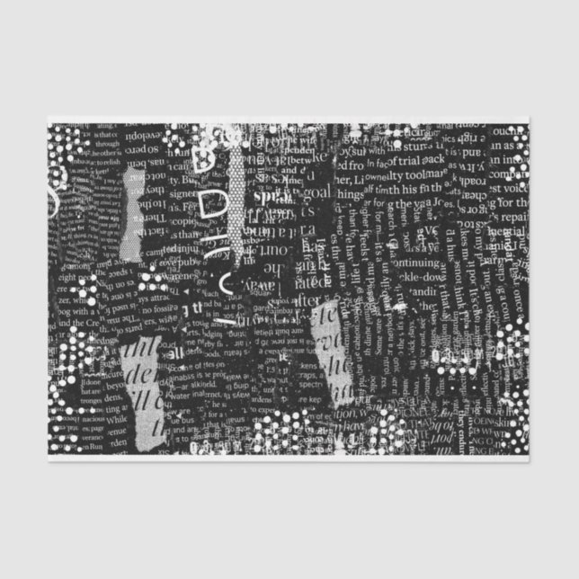 De Seda Papel para tecidos tipográficos para desacoplament (Frente )