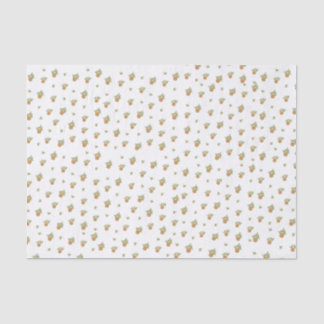 De Seda Papel pequeno em cor laranja
