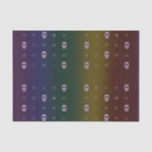 Papel Tecido Arco-Íris