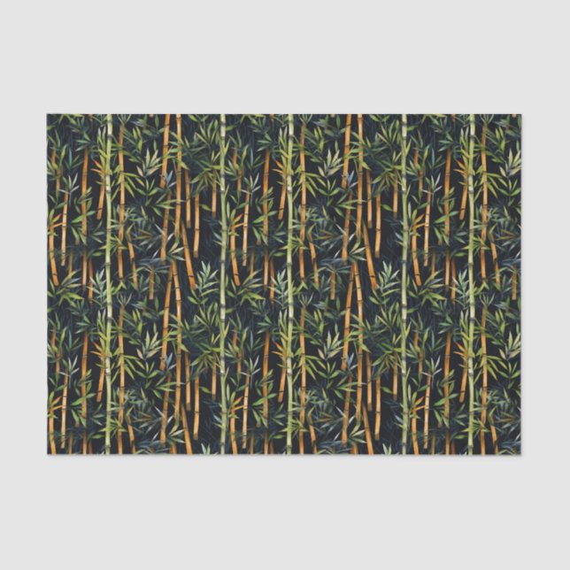 De Seda Papel Tecido Bamboo Panda (Frente )