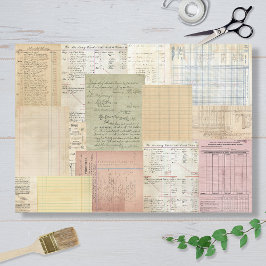 De Seda Papel Tecido Cartas e Registros