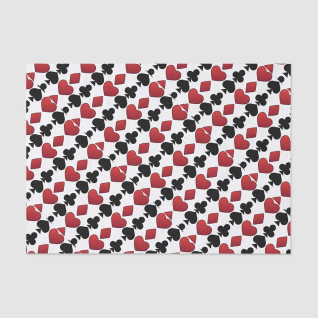 De Seda Papel Tecido Casino (Frente )